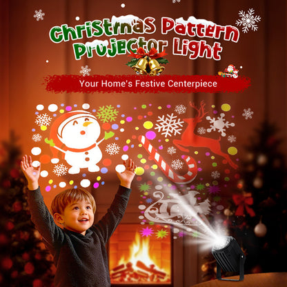 ⏰New Year Special Offer! ⚡🔥50% OFF🎅Rotating LED Christmas Pattern Projector Light