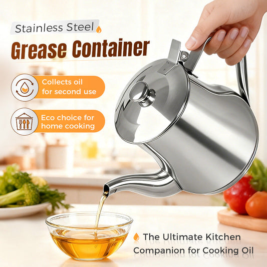 🔥Limited-time promotion 🔥Stainless Steel Oil Filter Pot