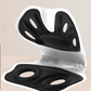 💯Ergonomic back and lumbar support cushion in memory foam for chair