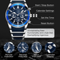 🔥Temporary Half-Yearly Sale🔥Multifunction Men's High-End Business Quartz Watch💎Waterproof Movement🎉