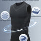 💪 rouvenor® Ion-Infused Shaping Vest – Compression and cooling – Body shaping, sleeveless – Invisible under clothing 🕶️