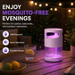 🌙 LIMITED-TIME 50% OFF! ✨ UV Mosquito Killer Lamp – USB, Quiet, Chemical-Free 🦟