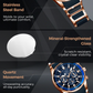 🔥Temporary Half-Yearly Sale🔥Multifunction Men's High-End Business Quartz Watch💎Waterproof Movement🎉
