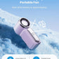 💨 Mini Handheld Fan with LED Display|  🧊6 speeds, 10.7 hours of cool| Weighs nothing – goes anywhere