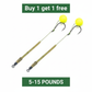 🎣 High Buoyancy Floating Ball Fishing Hook – Floats Naturally, Bites Instantly! 🐟💧 Keeps bait at the perfect depth – more strikes, less waiting. 🔴⚡