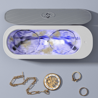 🔥Hot selling new products🔥Portable ultrasonic jewelry cleaner suitable for all jewelry and eyeglasses💎
