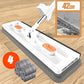 🏠2025 Mega Sale🔥New Ultra-Absorbent Large Flat Mop💦Limited free mop bucket giveaway, first come, first served🚀🚀
