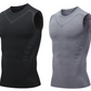 💪 rouvenor® Ion-Infused Shaping Vest – Compression and cooling – Body shaping, sleeveless – Invisible under clothing 🕶️
