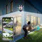 🔥2025 Hot Sale🔥360° Smart Solar Surveillance Camera with Three-screen Monitoring