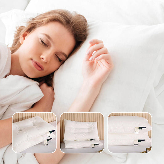 🔥Newest Arrival🔥 Ultra-Comfortable High-Resilience Plush Soft Pillow🎉 Treat yourself to a good night's sleep💖