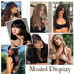 💥Limited Time Big Sale 55% OFF💥 Natural Hair Toppers with Bangs for Women