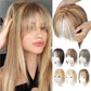 💥Limited Time Big Sale 55% OFF💥 Natural Hair Toppers with Bangs for Women