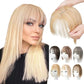 💥Limited Time Big Sale 55% OFF💥 Natural Hair Toppers with Bangs for Women