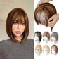 💥Limited Time Big Sale 55% OFF💥 Natural Hair Toppers with Bangs for Women