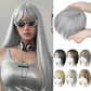 💥Limited Time Big Sale 55% OFF💥 Natural Hair Toppers with Bangs for Women