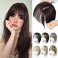 💥Limited Time Big Sale 55% OFF💥 Natural Hair Toppers with Bangs for Women
