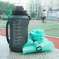 Silicone foldable anti drop sports portable water bottle
