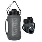 Silicone foldable anti drop sports portable water bottle