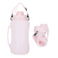 Silicone foldable anti drop sports portable water bottle