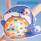 Interactive Whale-Themed Ball Shooter Toy with Target Game for Kids