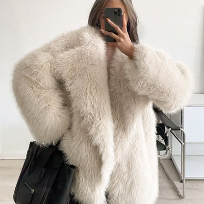 🔥🖤Early Black Friday Sale:50% OFF🔥🔥Winter Pre-Sale Women's Fur Coat🔥Free shipping