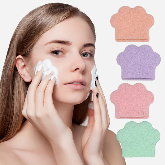 Multifuntional Cat Claw Facial Cleaning Sponges