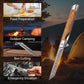 🗡️Super cool👉Folding knife with wooden handle for work, hiking & camping⛺Limited Time Special Discount⏳