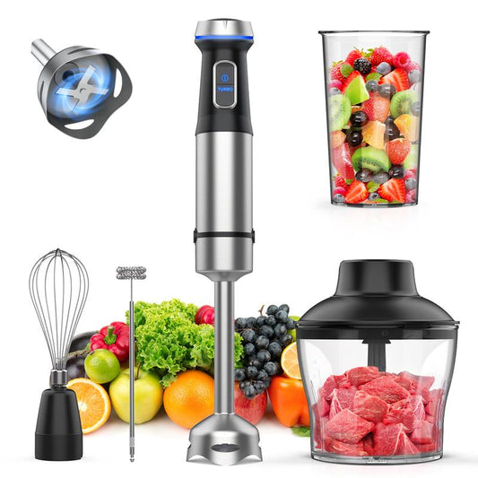 🔥New Hot Items Launched🔥4-in-1 1000W Handheld Immersion Blender Set🎉