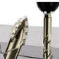 🔥【2025 Latest R&D👉Four-Flute Sawtooth Eccentric Drill Bit 4-PCS Set💥Non-destructive drilling of tile, glass, marble, concrete, stainless steel drill bits❗❗❗
