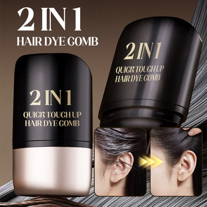 💥Gray Hair Eliminator👉2 in 1 Quick Touch up Hair Dye Comb♀️~💥Limited Time Offer🔥Buy 2 Get 1 Free!!!! 😎