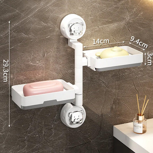 🔥No-Punch Removable Suction Cup Shelf👉Now on hot sale💥 50% off for 3 days only ~ first come, first served!⏳