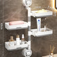 🔥No-Punch Removable Suction Cup Shelf👉Now on hot sale💥 50% off for 3 days only ~ first come, first served!⏳