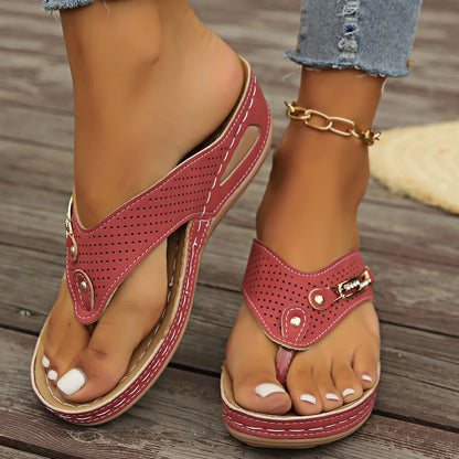 💥2025 Hot Sale🔥Women's Stylish Comfortable Thong Sandals🚀 50% off for a limited time⏳