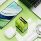 ⏳Limited Time Special! Buy 3 get 2 free ⏰ Quick Charge Adapter with cable and retractable C-connector.