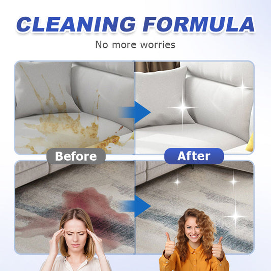 Newly developed 💥Waterless household fabric sofa clothes stain remover cleaner 🔥Hot sale 😎Limited time special offer buy more get more free!
