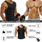 🍂Autumn Promotion 74%💥Men's Workout Zipper Body Shaper Tank Top
