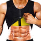 🍂Autumn Promotion 74%💥Men's Workout Zipper Body Shaper Tank Top
