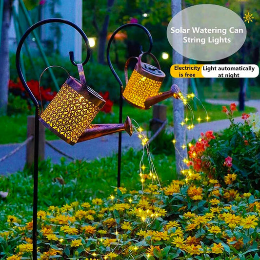 ✨🌱2025 Hot Sale 50%OFF — Solar Waterfall Lights✨
