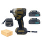 Multifunctional Cordless Brushless Lithium-Ion High-Torque Impact Drill Set
