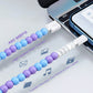 🔥New Hot Products🔥2-In-1 USB to Type-C ＆ Lighting Beaded Charging Cord🌈
