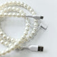 🔥New Hot Products🔥2-In-1 USB to Type-C ＆ Lighting Beaded Charging Cord🌈
