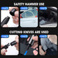 🔥Hot New Products🔥Multi-Functional Dual-Headed Car Safety Hammer💥Out and about driving essentials!