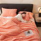 🍂Autumn Sale - 60% Off!🛏️Thickened Rabbit Plush&Milk Velvet Cover Blanket🫧Wrap up in Ultimate Comfort
