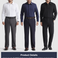 👑Men's TriProof Stretch Iron-free Shirts💥【Buy three and get an additional 15% discount.】🚀