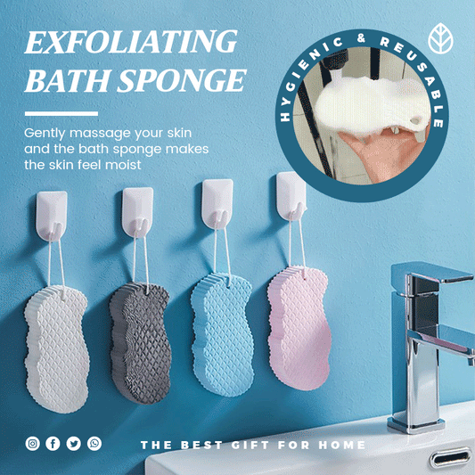 🧼🔥Everyone who has used it says it's great🔥Super soft exfoliating bath sponge🧼