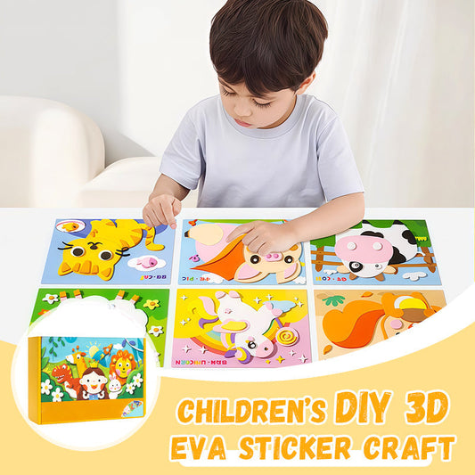 Children’s DIY 3D EVA Sticker Craft