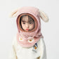 Kids' Winter Hat with Detachable Windproof Mask