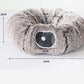 🐾 2-in-1 foldable tunnel bed for cats – Soft, warm, and perfect for indoor use!