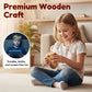 🔥 70% OFF! ✨ Luban Lock Wooden Puzzle - Stimulates Spatial Intelligence, Natural Wood Design, Educational Family Game 🧩🤲