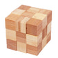 🔥 70% OFF! ✨ Luban Lock Wooden Puzzle - Stimulates Spatial Intelligence, Natural Wood Design, Educational Family Game 🧩🤲